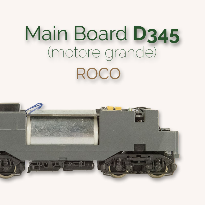 Mainboard for Roco® D345 (cylindrical motor) - Image 2