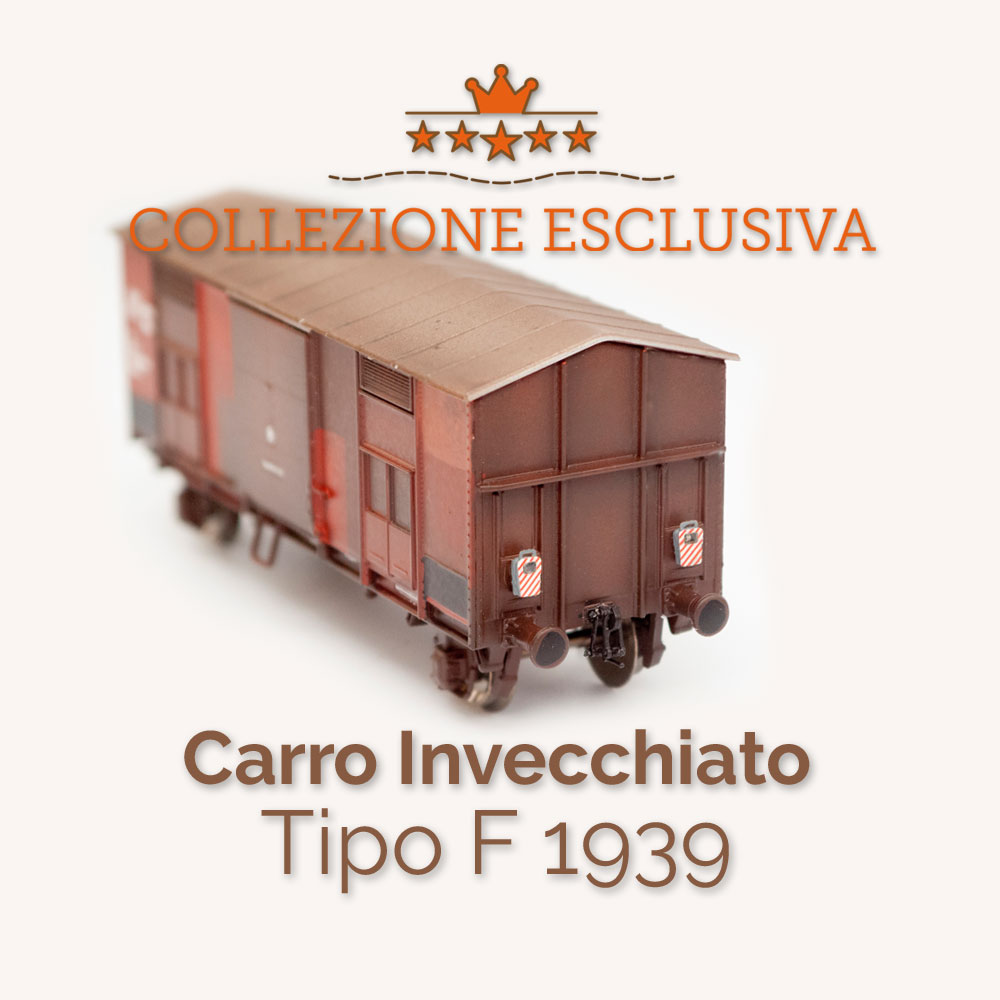 Wagon Type F 1939 Aged with Tail Lanterns