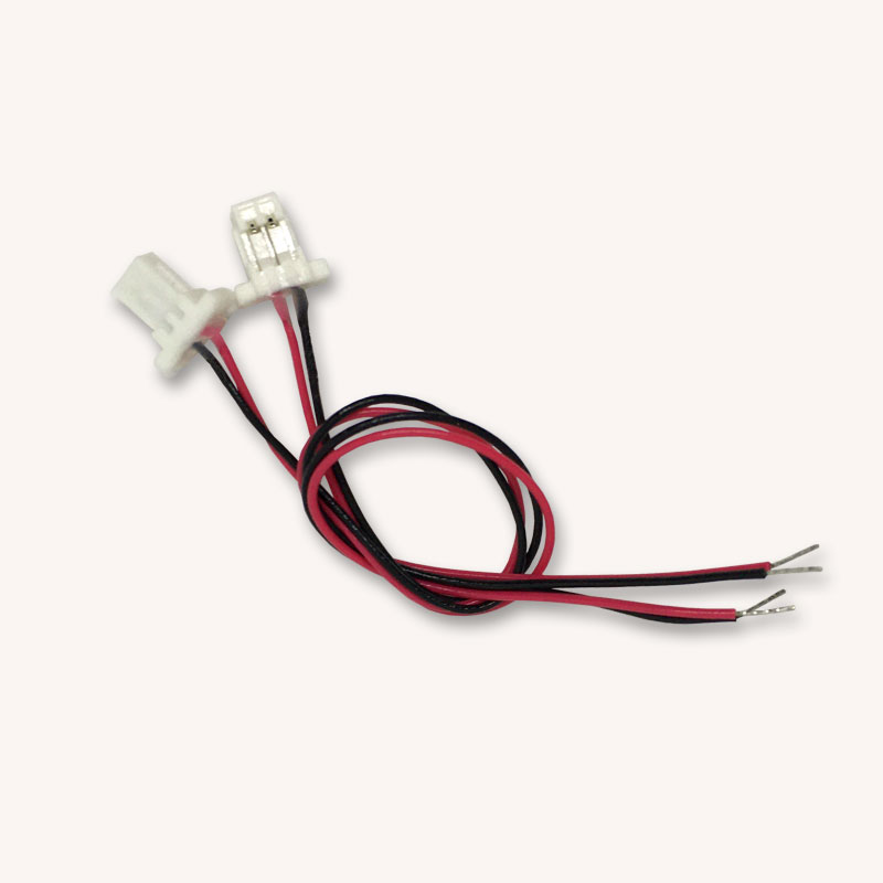 Two wire wiring with connector 1.00mm pitch