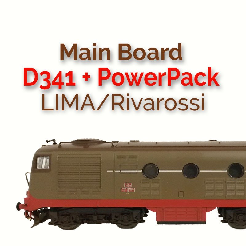 Main board for Lima/Rivarossi® D341